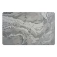 thumbnail image 1 of Long Bathroom Rug Runner 20x32 inch – Soft Microfiber Bath Mat in Modern Marble Design - Non-Slip & Machine-Washable Floor Rug for Shower & Tub, 1 of 5