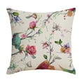 thumbnail image 1 of Felwors Taie d'Oreiller en Lin à Fleurs de Printemps pour Canapé Impression Numérique Coussin Coussin Coussin Coussin, 1 of 3