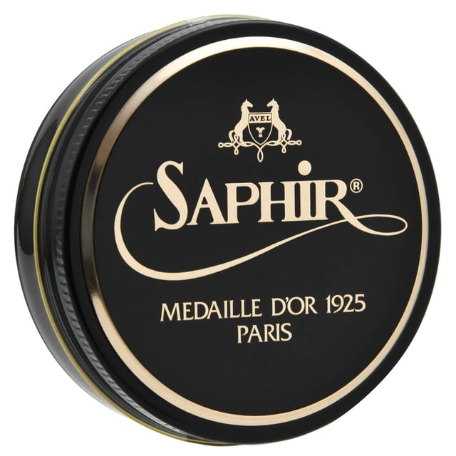 Saphir Medaille d'Or Pate De Luxe Shoe Polish 50ml - Dark Brown