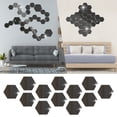 thumbnail image 2 of Autocollant Mural Hexagonal en Acrylique Bricolage 3D Stéréo pour la Maison pour Design Intérieur, 2 of 7