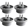 thumbnail image 1 of 4 Pack 165314 Dishwasher Lower Rack Wheel Replacement for Bosch 00420198 420198, 1 of 6