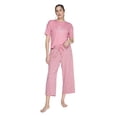 thumbnail image 2 of George Women's Two Piece Capri Pajama Set, 2 of 6