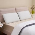 thumbnail image 2 of MARNUR Adjustable Memory Foam Pillow 27.5" x 15.7" with High-Support Removable Layer, Dual-Sided Pillowcase, Checkered Pattern, 2 of 13