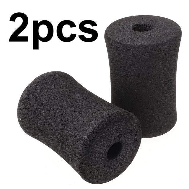 2 Pcs Coussinets en Mousse pour Pieds Rouleaux de Remplacement pour Extension de Jambe pour Banc de Musculation