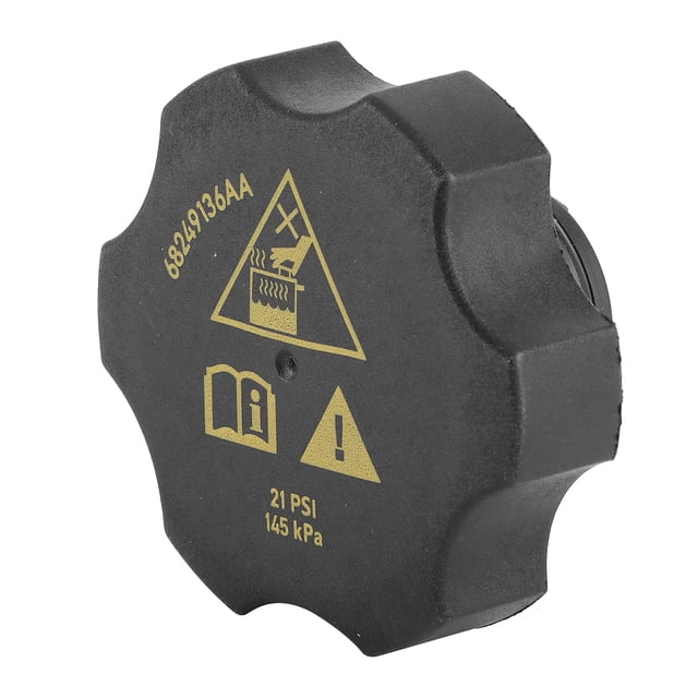 Radiator Surge Tank Cap, Durable Fluid Reservoir Cap with Strong Airtightness for Car