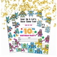thumbnail image 2 of Darling Souvenir Multicolor Birthday Invitation Card 28 Pcs Fill or Write In Blank Invites Printable Party Supplies 5 x 7 Inches, 2 of 5
