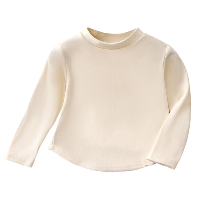 Chandail de Dessous pour Enfants Nouveau Garçons Beau T-Shirt à Col Rond T-Shirt à Manches Longues