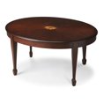 thumbnail image 1 of Butler Specialty Table Basse Ovale Traditionnelle en Cerisier de Plantation, 1 of 2