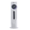 thumbnail image 2 of Ventilateur de Climatisation Portable, Refroidisseur d'Air Personnel avec Humidificateur, Fonction de Brumisation avec Alimentation USB, 6 Vitesses, Réservoir d'Eau de 100 ml pour Bureau, Bureau, Voyage, 2 of 6
