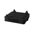thumbnail image 4 of 5 Pieces Clothes Organizer Desk File Receipt Office Cabinet Organization Shirt Black Small, 4 of 9