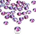thumbnail image 2 of Uxcell Hotfix Rhinestones Flatback Crystal Glass Gems for Craft Clothes DIY Decoration Dark Purple 4.8mm, 2 of 5