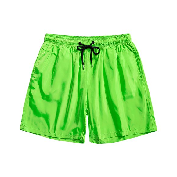 Weiqiqre Mens Holiday Solid Color Special Print Beach Casual Trouser Shorts Trendy Street Style Ideal for Daily Use