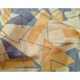 thumbnail image 4 of oneOone Silk Tabby Fabric Rectangle & Triangle Geometric Fabric Prints By Yard 42 Inch Wide, 4 of 4