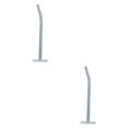 thumbnail image 4 of Almencla Support Mural pour Balles d'Exercice Support Mural pour Balles de Remise en Forme pour Fournitures de Nettoyage 2 Pcs Blanc, 4 of 8