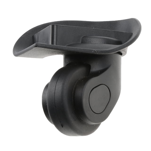 1PC A20 luggage mute wheels replacement caster for trolley, featuring a black swivel wheel with durable plastic and metal construction. The wheel has a diameter of 48mm (1.89 inches) and dimensions of 41 × 97mm (1.61 × 3.82 inches). Designed for easy installation and wear resistance, ideal for luggage bags, suitcase trolleys, and DIY repairs. Often used as replacement luggage casters for mute swivel wheels.