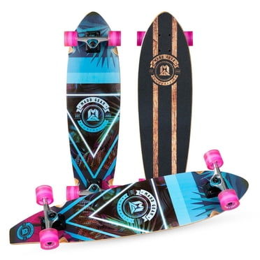 Madd Gear 36" Maple Longboard Skateboard - Assorted - 62mm Wheels with ABEC 9 Bearings
