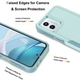 thumbnail image 4 of For Motorola Moto G 5G 2023 Phone Case,2 in 1 Hard PC Phone Case for Moto G 5G 2023 , Rubber & Rugged Shockproof Full Body Protection Case Cover - Black, 4 of 6