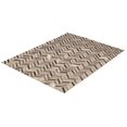 thumbnail image 4 of ECARPETGALLERY 4'8" x 6'6" Contemporary Cowhide Patchwork Handmade Area Rug for Living Room, Dining Room and Bedroom in Grey, 4 of 9