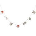 thumbnail image 1 of Way To Celebrate Owl and Mushroom Garland, Length 72 inch, multi colour, 1 of 4