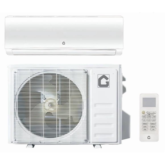 9000 BTU Mini Split Air Conditioner and Heater, 20 SEER2 Ductless Inverter AC with Heat Pump, Self‑Cleaning, Alexa Compatible, WiFi & Remote Control, Installation Kit, Cools up to 450 Sq.Ft