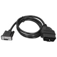 thumbnail image 2 of Adaptateur d'Interface de Diagnostic Câble d'Extension Connecteur de Diagnostic Compatible avec Outils de Diagnostic avec un Broche 16 OBD2 à RS232 DB9, 2 of 8