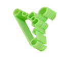 thumbnail image 4 of wps 5Pcs/set Baby Clothes Plastic Hangers Long Lasting Clothes Hangers Set Infant Toddler Shirt Drying Rack Yellow, 4 of 9