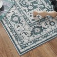 thumbnail image 4 of Rugking Doormat 2x3 Washable Persian Rug Indoor Entryway Vintage Rug Blue Area Rug Foldable Non Slip Low Pile Mat for Bathroom Kitchen Bedroom, 4 of 6