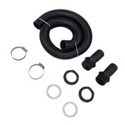 Rain Barrel Hose Connector Kit, Erosion Plastic Linking Kit with 39.4in Hose for Water Collection, Garden Irrigation