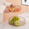 thumbnail image 3 of MesaSe Creative Fruit Bowl Storage Tray Durable Iron Thickened And Upgraded Material Gold Home Organizer, 3 of 10