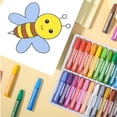 thumbnail image 4 of Hexagon Oil Pastels Set for Artists, Smooth Multicolor Drawing Sticks, Professional Grade Blending Wax Crayons for Creative Projects, 4 of 8