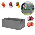 thumbnail image 3 of XZNGL Grow Bags Rectangular Garden Growing Bag Plants Bags Square Planting Container Fabric, 3 of 5