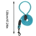 thumbnail image 3 of Hearth & Gear Durable Leash For Small Retractable Nylon With Comfortable Padded Handle And Reflective Stitching For Night Walking Dog Chain Leash 6 Feet Extendable Dog Leash Stuff for Dog Dog Small, 3 of 4