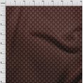thumbnail image 4 of oneOone Viscose Jersey Dark Chocolate Fabric Asian Block Craft Projects Decor Fabric Printed By The Yard 60 Inch Wide, 4 of 4