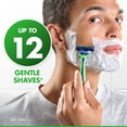 thumbnail image 3 of Sensor3 Sensitive Men's Disposable Razor, 12 Razors, 3 of 14