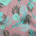 thumbnail image 1 of oneOone Rayon Dusty Pink Fabric Florals Sewing Craft Projects Fabric Prints By Yard 56 Inch Wide, 1 of 4