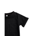 thumbnail image 4 of Kmbangi Little Boys Outfit Short Sleeve Top Printing/Solid Color Shorts, 4 of 8