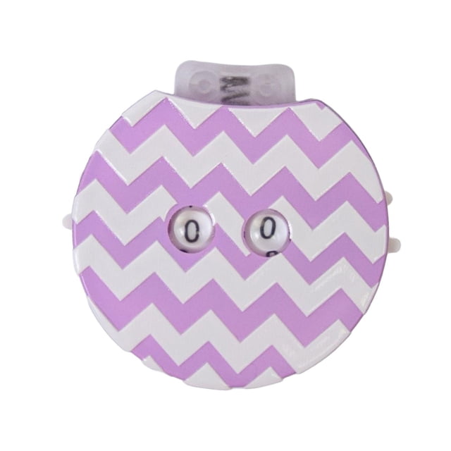 Rongfmy Knitting Counter Mini Portable for Sweater Hat Scarf Knitting Crochet Marker Purple