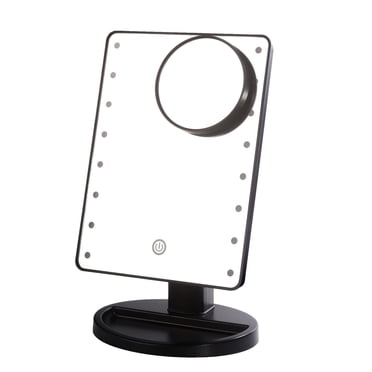 Mainstays Led  Black 10X Mirror