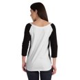 thumbnail image 3 of Inkmeso Womens Color Block Raglan Quarter Sleeve TShirt Baseball Tee Casual Sports Jersey Top, 3 of 8