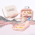 thumbnail image 3 of FHBVT Organisateur de Médicaments Portable Sécuritaire 7 Jours 3 Repas par Jour Boîte de Rappel de Pilules Compacte Mini Format Bonbon pour Voyage Usage Quotidien Personnes Âgées Gestion des Médicaments Petit Distributeur de Pilules Boîte de Rangement, 3 of 4