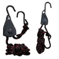 thumbnail image 2 of Yimiti 1/4 3/8 Plastic Dipped S Hook Hanging Rope Binding Rope Tent Pulley Lifting Rope,1/4-6Mm 5M, 2 of 9
