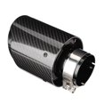 thumbnail image 3 of Exhaust Tail Pipe,Car Modification Universal Carbon Car Rear Exhaust Pipe Car Exhaust Tip Sleek Aesthetic, 3 of 8
