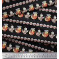 thumbnail image 3 of Soimoi Rayon Fabric Circle & Bird Kids Fabric Prints by Yard 56 Inch Wide, 3 of 3