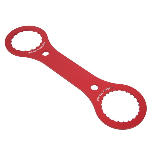 Bottom Bracket Removal Tool, 16 24 Notch Precise Design Bicycle Bottom Bracket Tool Straight Tooth For Mountain Bike Red