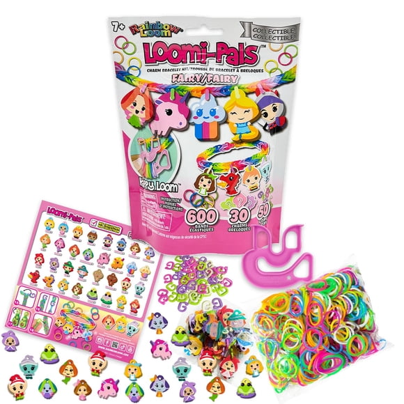 Rainbow Loom Loomies Fairy Figurines 4 pack
