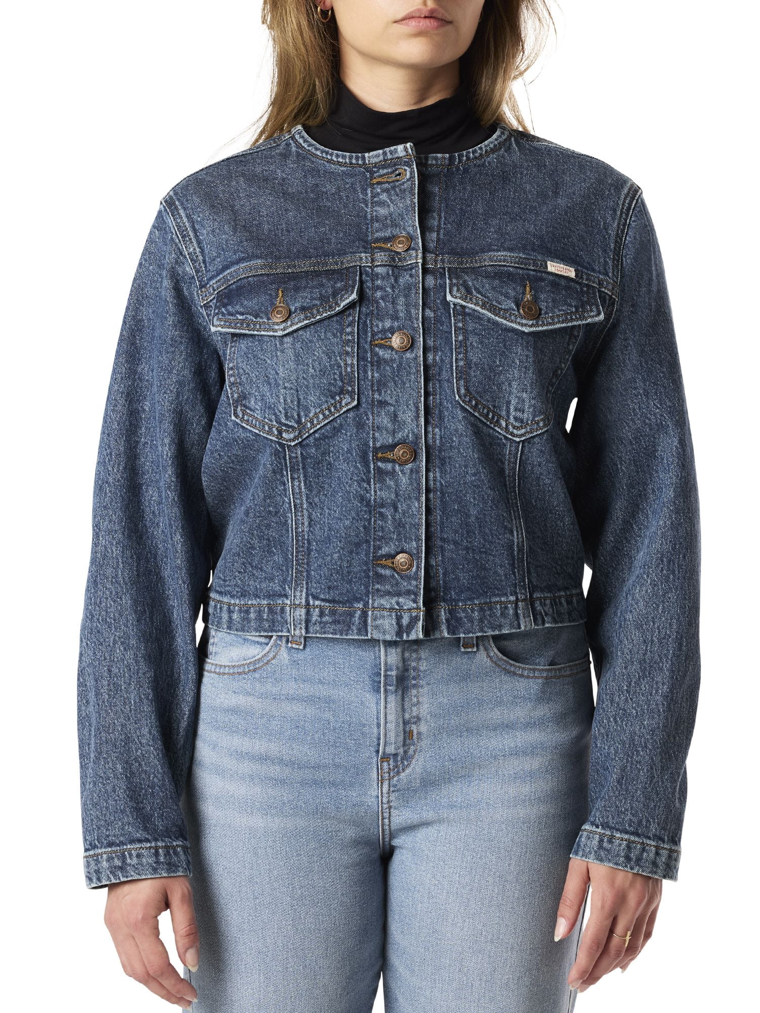 Levi Strauss Signature™ Women’s Vintage Collarless Jacket