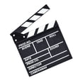 thumbnail image 4 of 1Pc Black Wooden Director Clapper Board Photo Props Film Movie Clapperboard, 4 of 8