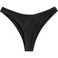 thumbnail image 1 of Dvkptbk Bikini Bas pour Femmes Femmes Bikini Bas de Maillot de Bain Shorts Bas Maillot de Bain Tenue de Bain Baignade Maillots de Bain, 1 of 2