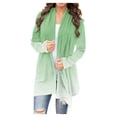 thumbnail image 1 of Pisexur Veste pour Femmes, Cardigans à devant Ouvert, Manteaux Trench, Vestes d'Automne, Mode pour Femmes, Cardigan Imprimé à Manches Longues, 1 of 5