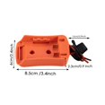 thumbnail image 3 of Power Wheel Adapter Compatible for Black Decker Stanley Porter Cable Lithium Battery 18v 20v, 3 of 4